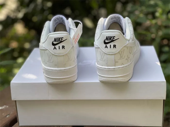 Authentic LV X Nike Air Force 1 White