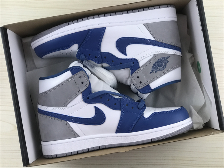  Authentic Air Jordan 1 “True Blue” GS Authentic Air Jordan 1 “True Blue” GS