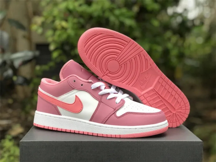 Authentic Air Jordan 1 Low Desert Berry