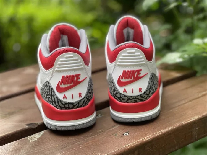 Authentic Air Jordan 3 OG “Fire Red”