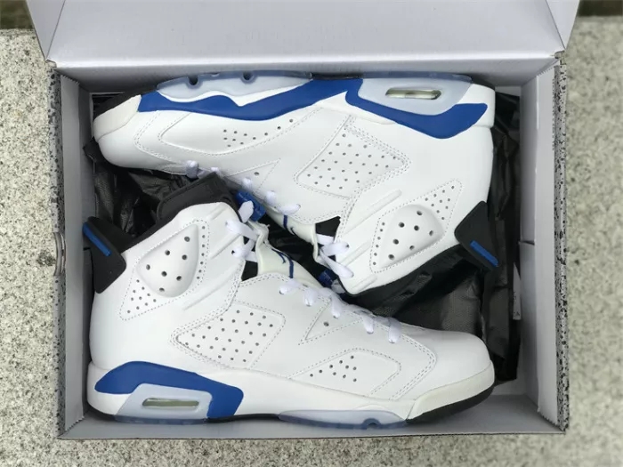 Authentic Air Jordan 6 “Sport Blue” (restock)