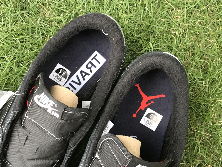 Authentic Travis Scott x Air Jordan 1 Low OG “Black Phantom”