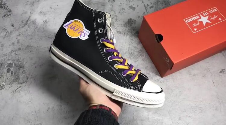 Authentic Lakers X Converse Chuck 1970s