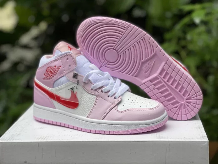 Authentic Air Jordan 1 Mid Valentine’s Day