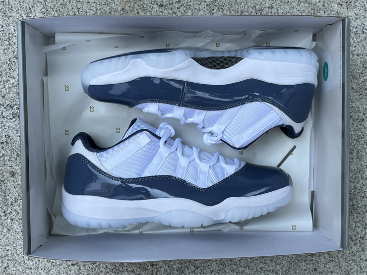 Authentic Air Jordan 11 Low“Diffused Blue”