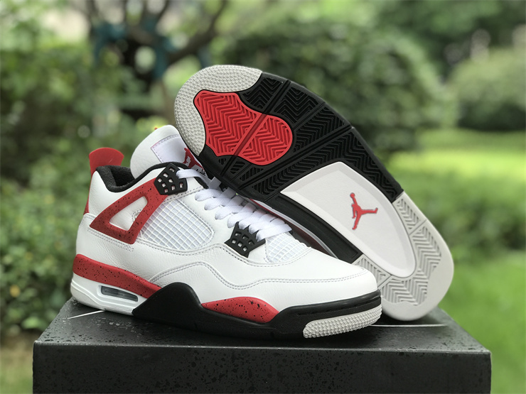 Authentic Air Jordan 4 “Red Cement”