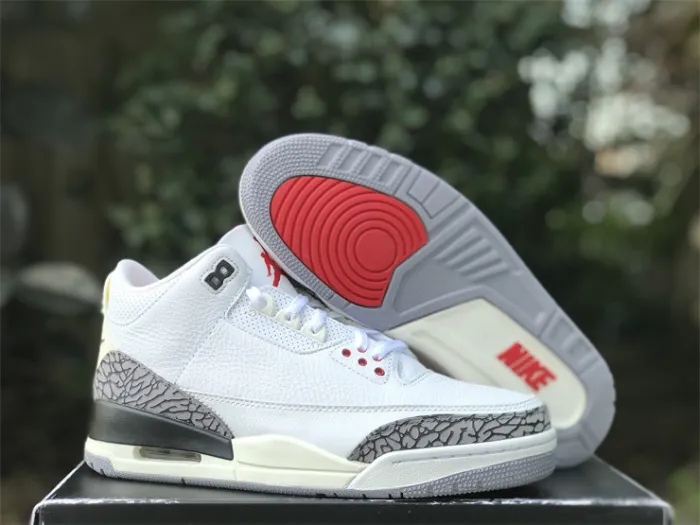 Authentic Air Jordan 3 “White Cement Reimagined” 