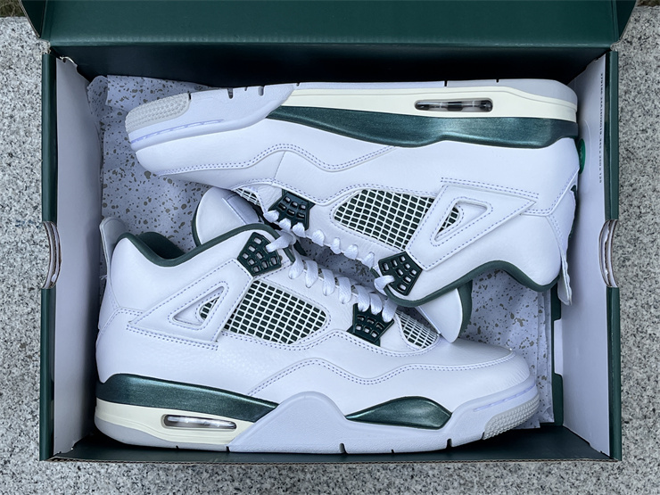 Authentic Air Jordan 4 “Oxidized Green”