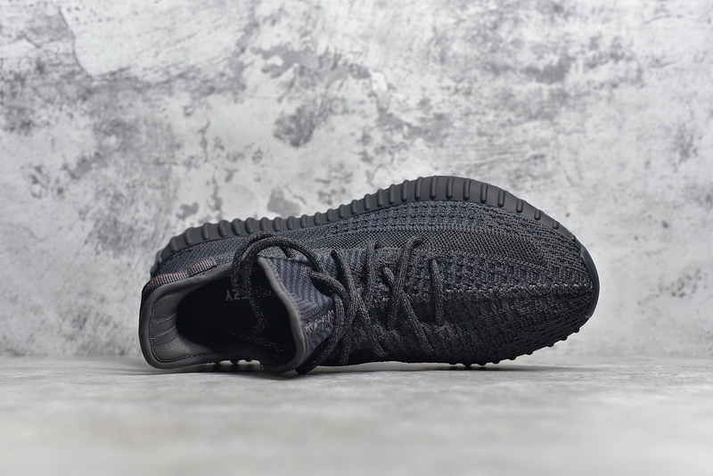 Authentic Yeezy 350 V2 Boost Black Static (only lace reflective) 