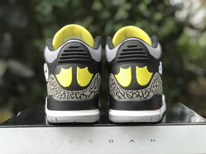 Authentic Air Jordan 3 Oregon Ducks Black