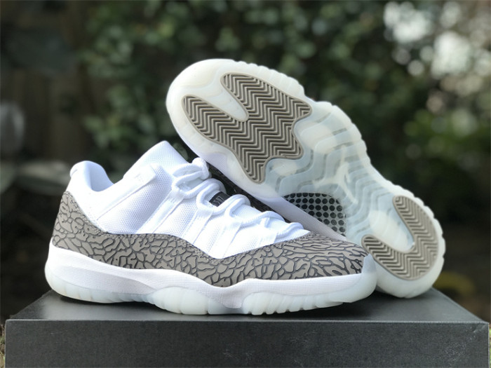 Authentic Air Jordan 11 Low “Elephant” 