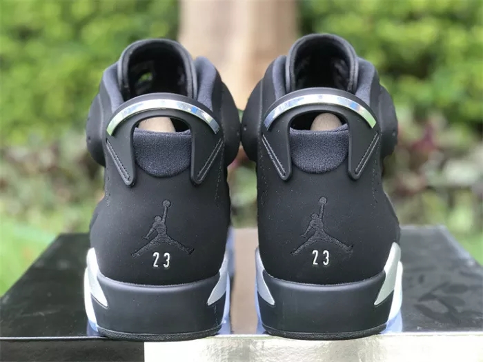 Authentic Air Jordan 6 “Metallic Silver”