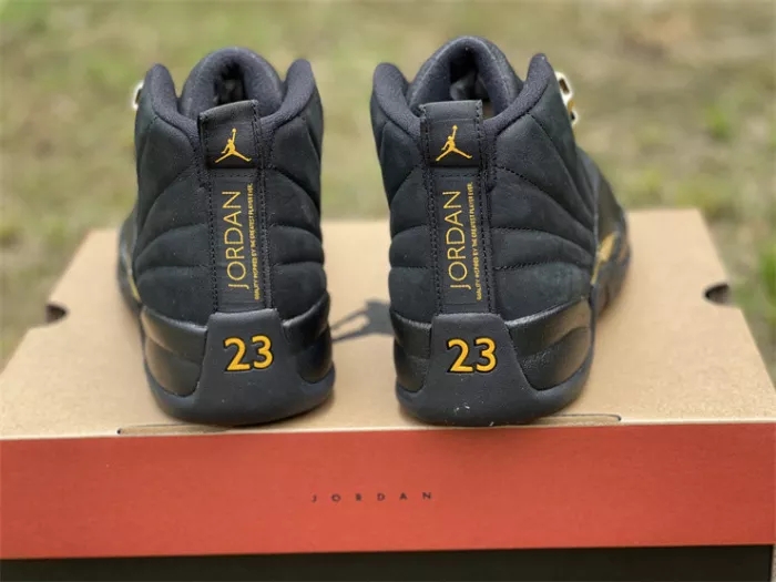 Authentic Air Jordan 12 “Black Taxi”