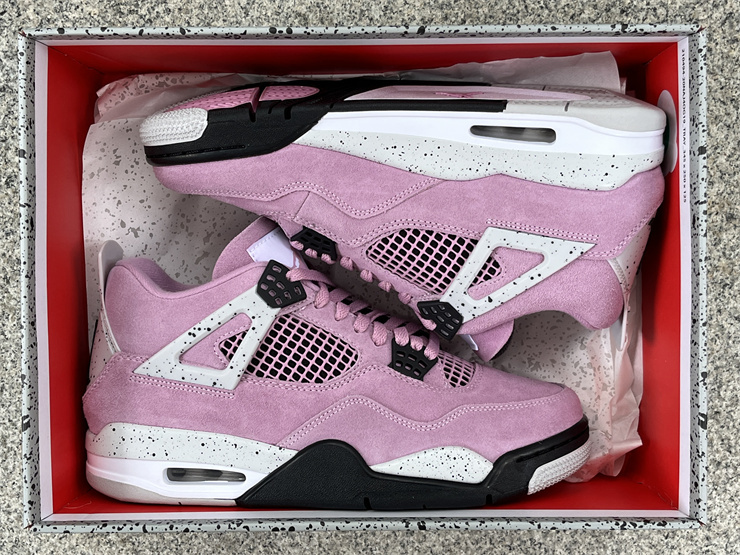 Authentic Air Jordan 4 WMNS “Orchid”