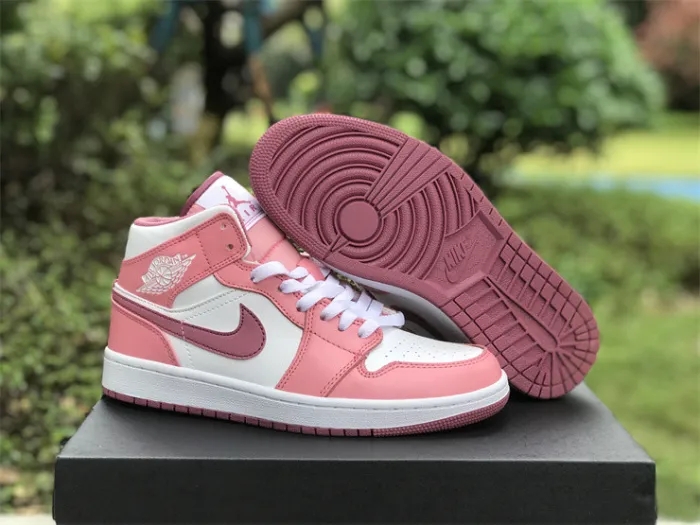 Authentic Air Jordan 1 Mid “Valentines Day” GS