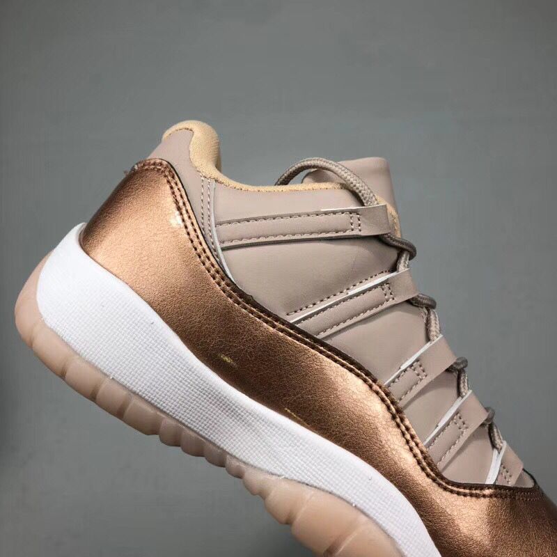 Super Max Air Jordan 11 Low GS “Rose Gold”