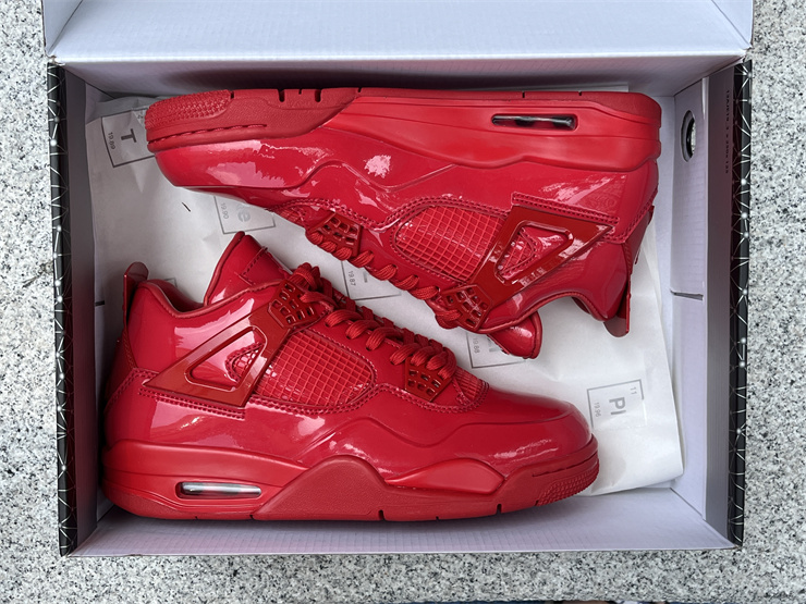 Authentic Air Jordan 11Lab4 “Red”