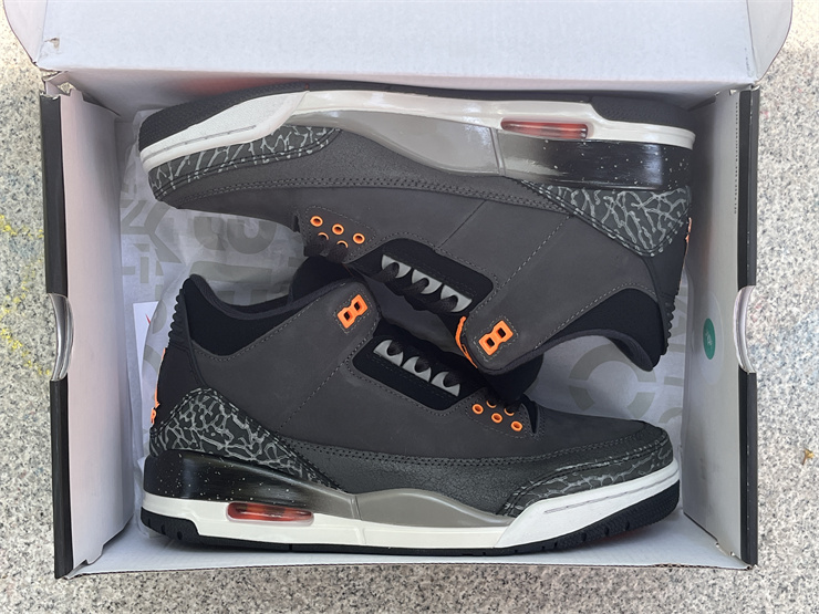 Authentic Air Jordan 3 “Fear”