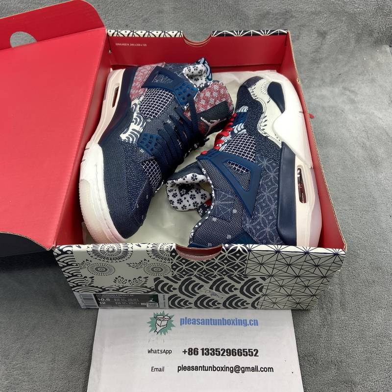 Authentic Air Jordan 4 SE “Sashiko”