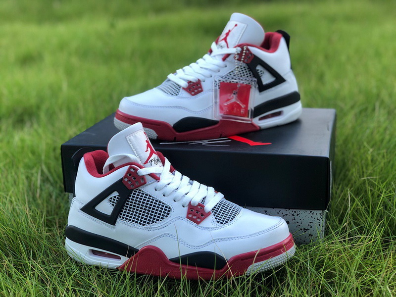 Authentic Air Jordan 4 “Fire Red” 2020