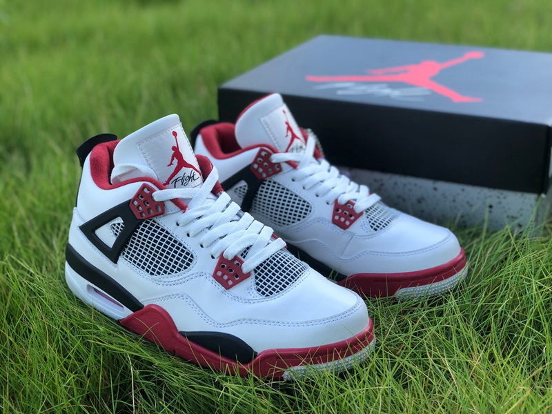 Authentic Air Jordan 4 “Fire Red” 2020