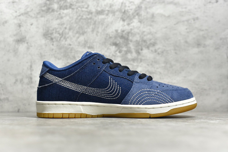 Authentic Nike SB  Dunk Low Pro PRM“Denim Gum”