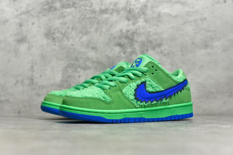 Authentic Grateful Dead x Nike Dunk SB Low “Green Bear” Women Shoes