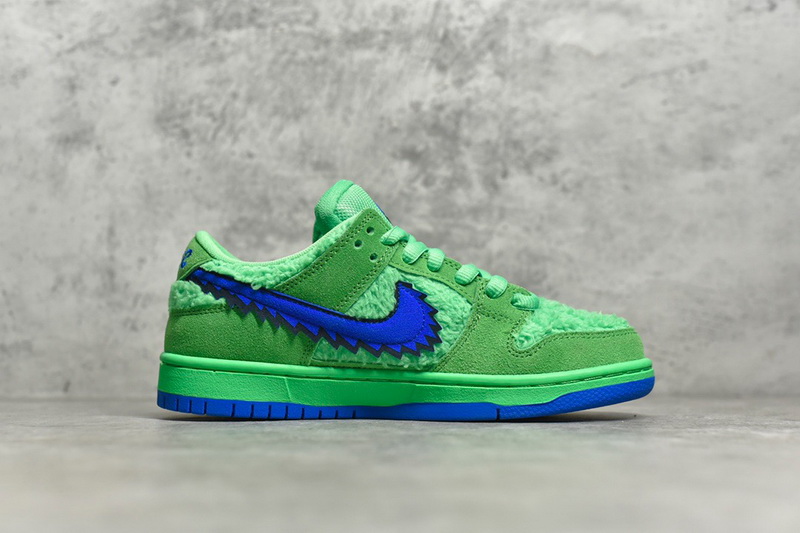 Authentic Grateful Dead x Nike Dunk SB Low “Green Bear” Women Shoes