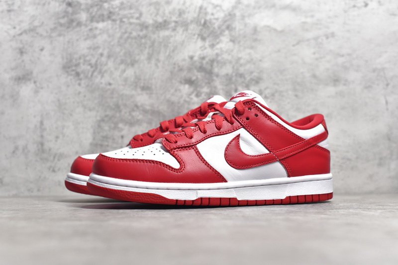 Authentic Nike Dunk Low University Red