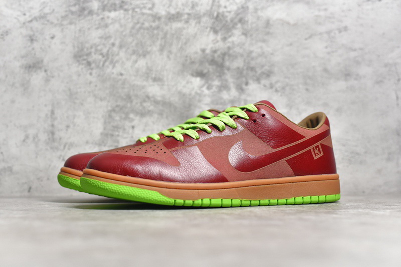 Authentic Nike Dunk Low 1-Piece Laser Varsity Red GS