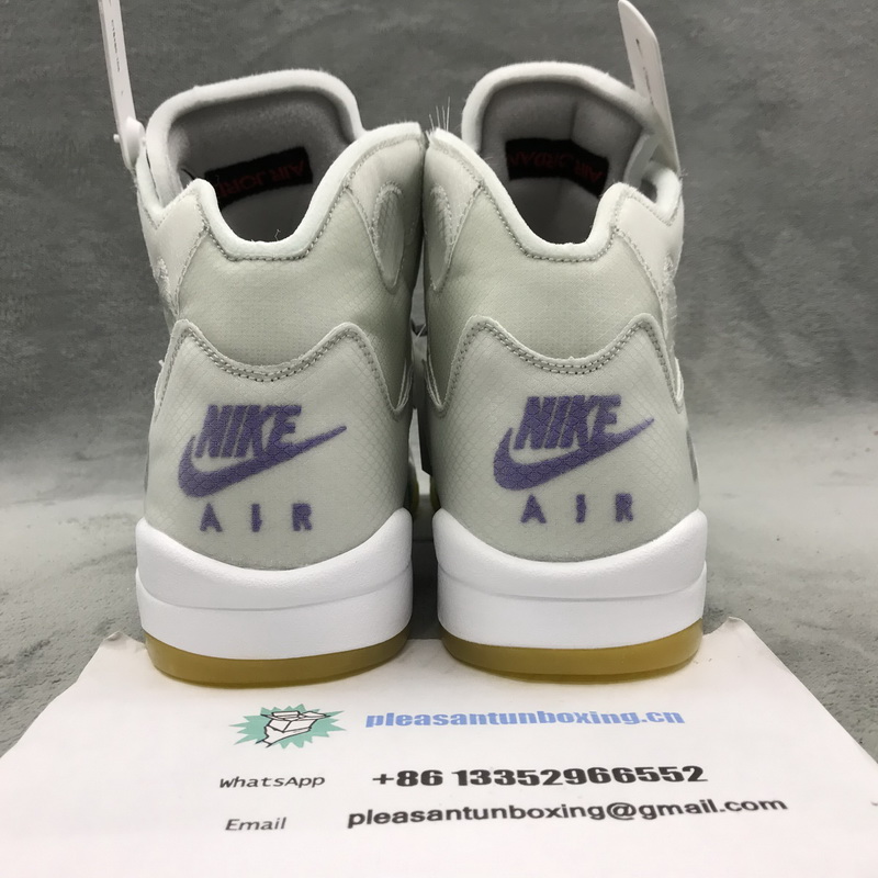 Authentic OFF-WHITE x Air Jordan 5 New