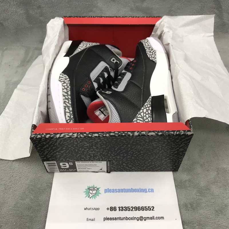 Authentic Air Jordan 3 OG Retro