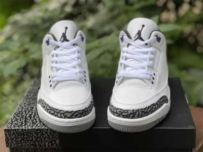 Authentic Air Jordan 3 “Dark Iris”