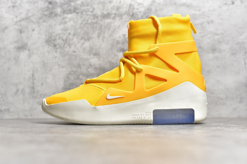 Authentic Nike Air Fear Of God 1 Amarillo