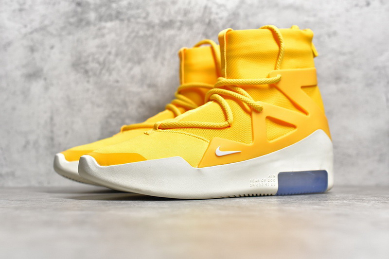 Authentic Nike Air Fear Of God 1 Amarillo