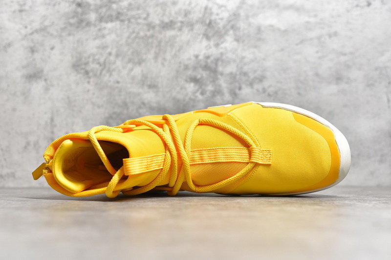 Authentic Nike Air Fear Of God 1 Amarillo