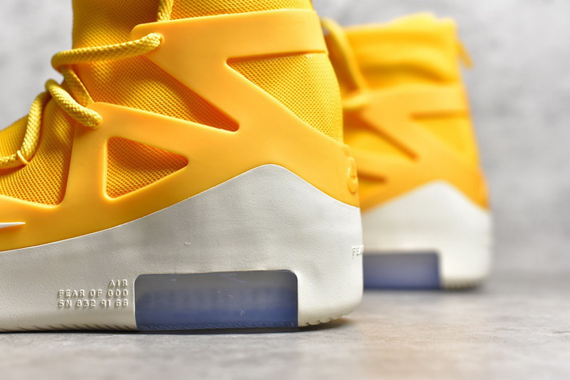 Authentic Nike Air Fear Of God 1 Amarillo