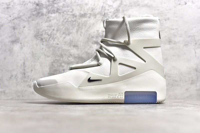 Authentic Nike Air Fear Of God 1 White