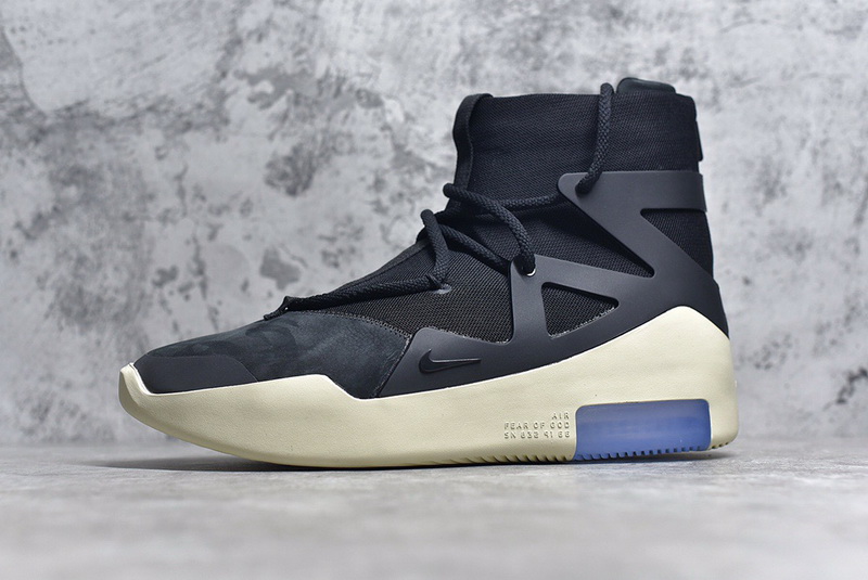 Authentic Nike Air Fear Of God 1 Black