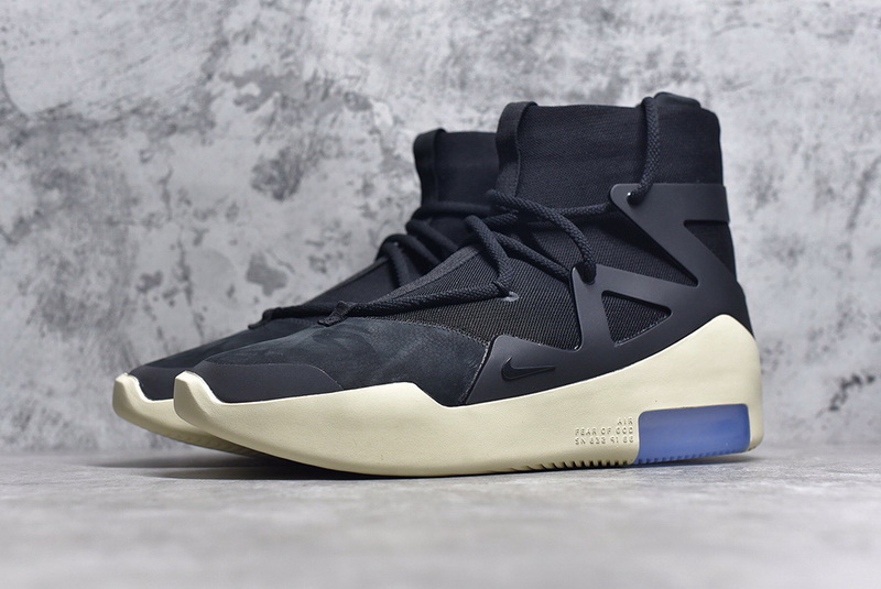 Authentic Nike Air Fear Of God 1 Black