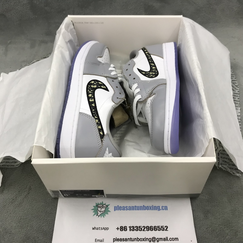 Super Max Perfect Dior x Air Jordan 1 Low