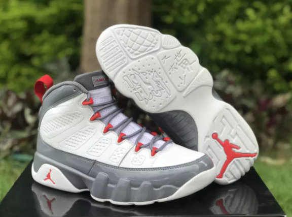 Authentic Air Jordan 9 “Fire Red”