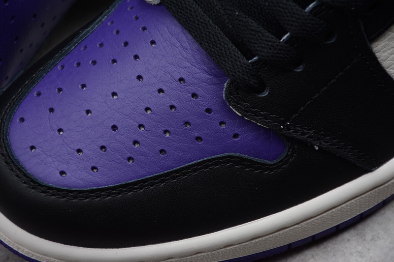 Authentic Air Jordan 1 Court Purple 