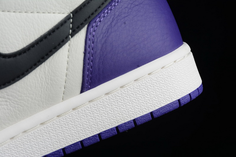 Authentic Air Jordan 1 Court Purple 