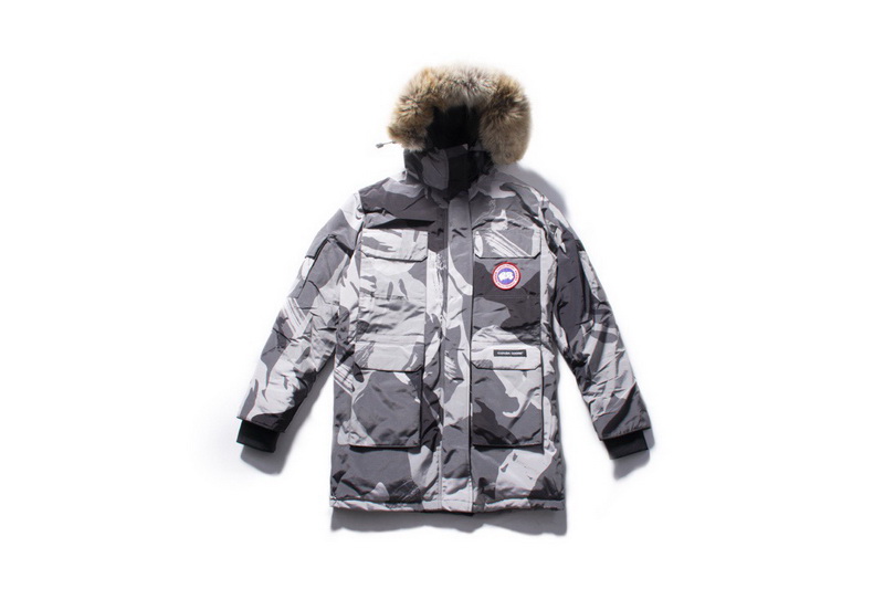 Canada Goose Down Jacket 09 With Removable Real coyote fur ruff Men-004