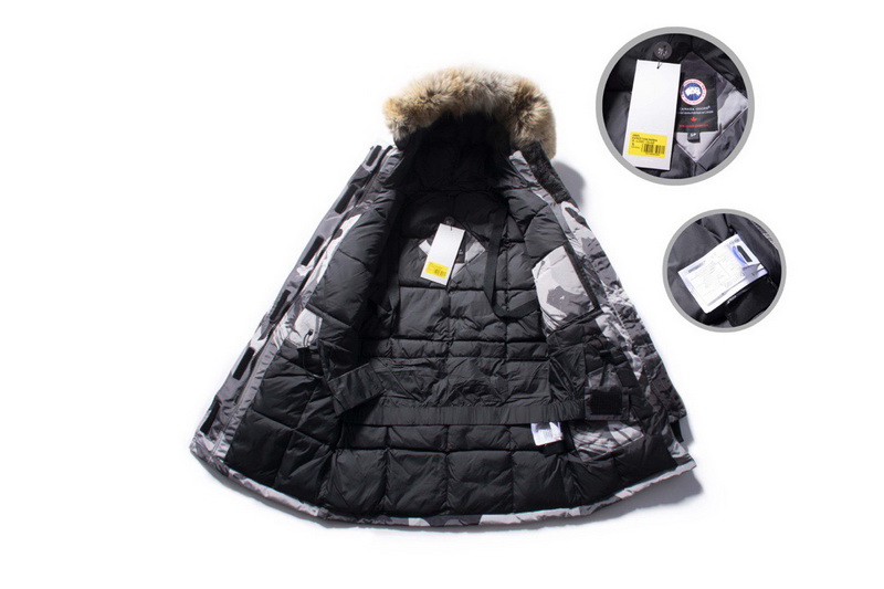 Canada Goose Down Jacket 09 With Removable Real coyote fur ruff Men-004