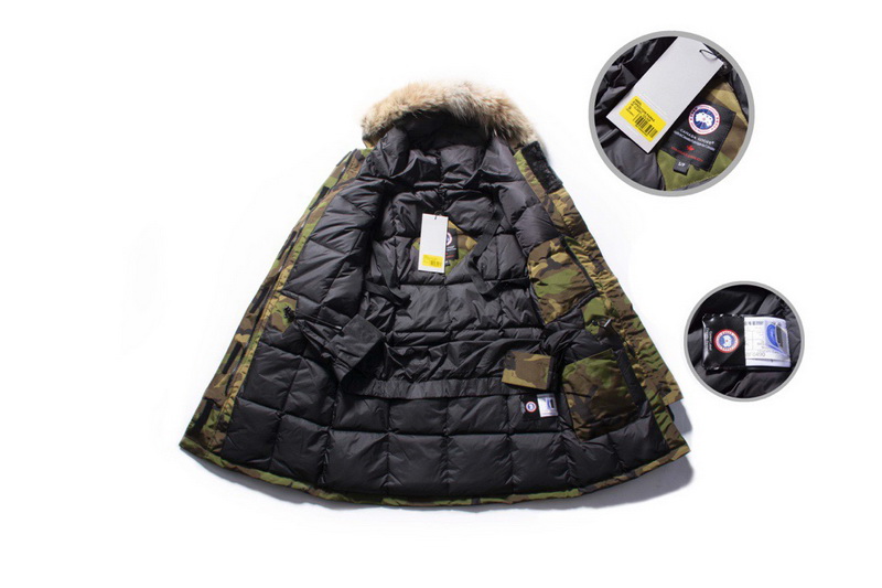 Canada Goose Down Jacket 09 With Removable Real coyote fur ruff Men-008