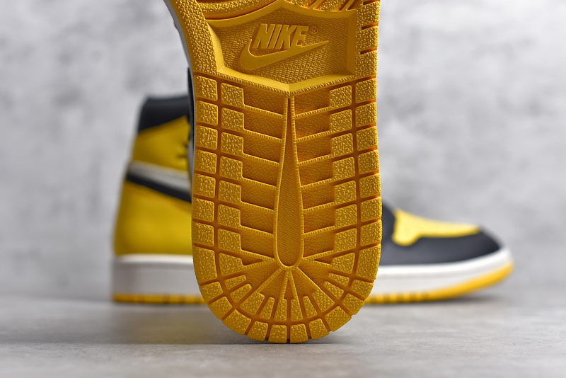 Authentic Air Jordan 1 Yellow Toe