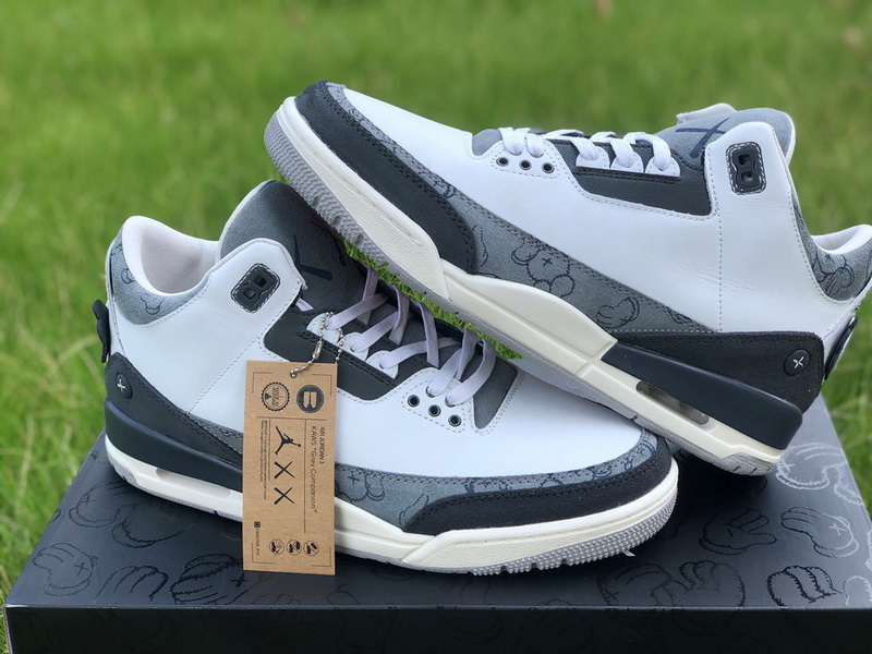 Authentic Air Jordan 3 Kaws