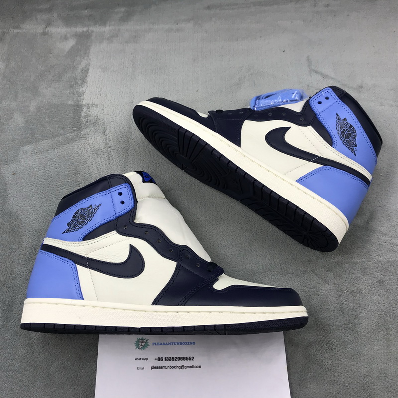 Authentic Air Jordan 1 “Obsidian” GS 